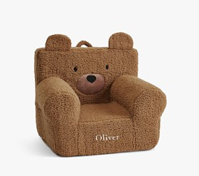 Anywhere Chair®, Caramel Sherpa Bear | Pottery Barn Kids