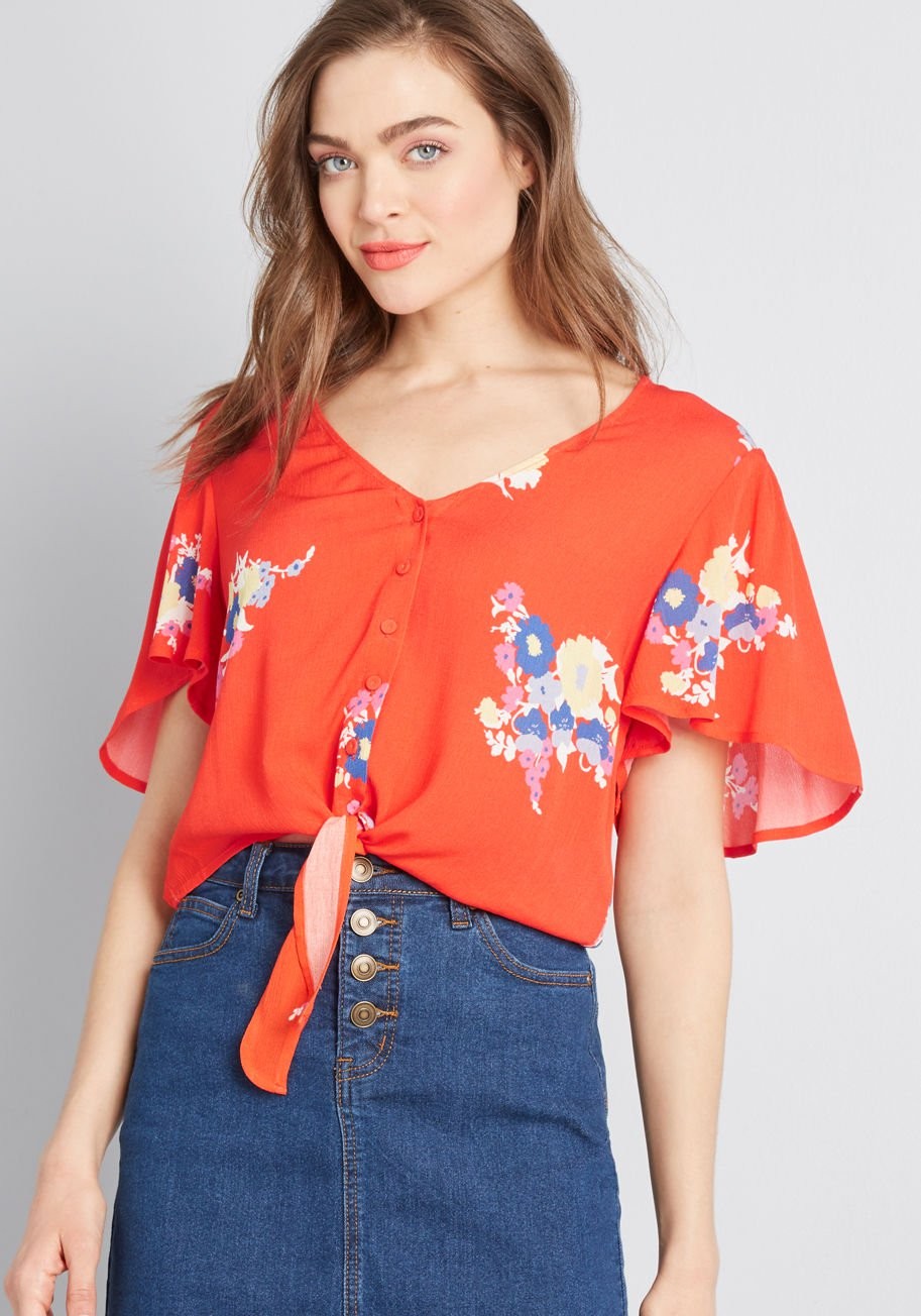 Breezy Tendency Crop Top | Modcloth