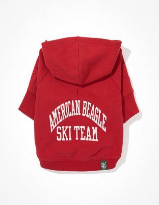 ABO Ski Team Fleece Dog Hoodie | American Eagle Outfitters (US & CA)