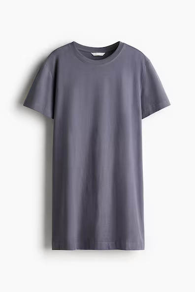 H & M - T-Shirt Dress - Gray | H&M (US + CA)