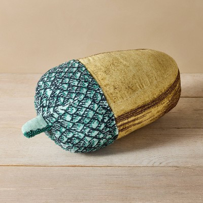 15"x8" Beaded Acorn Novelty Pillow - John Derian for Target | Target