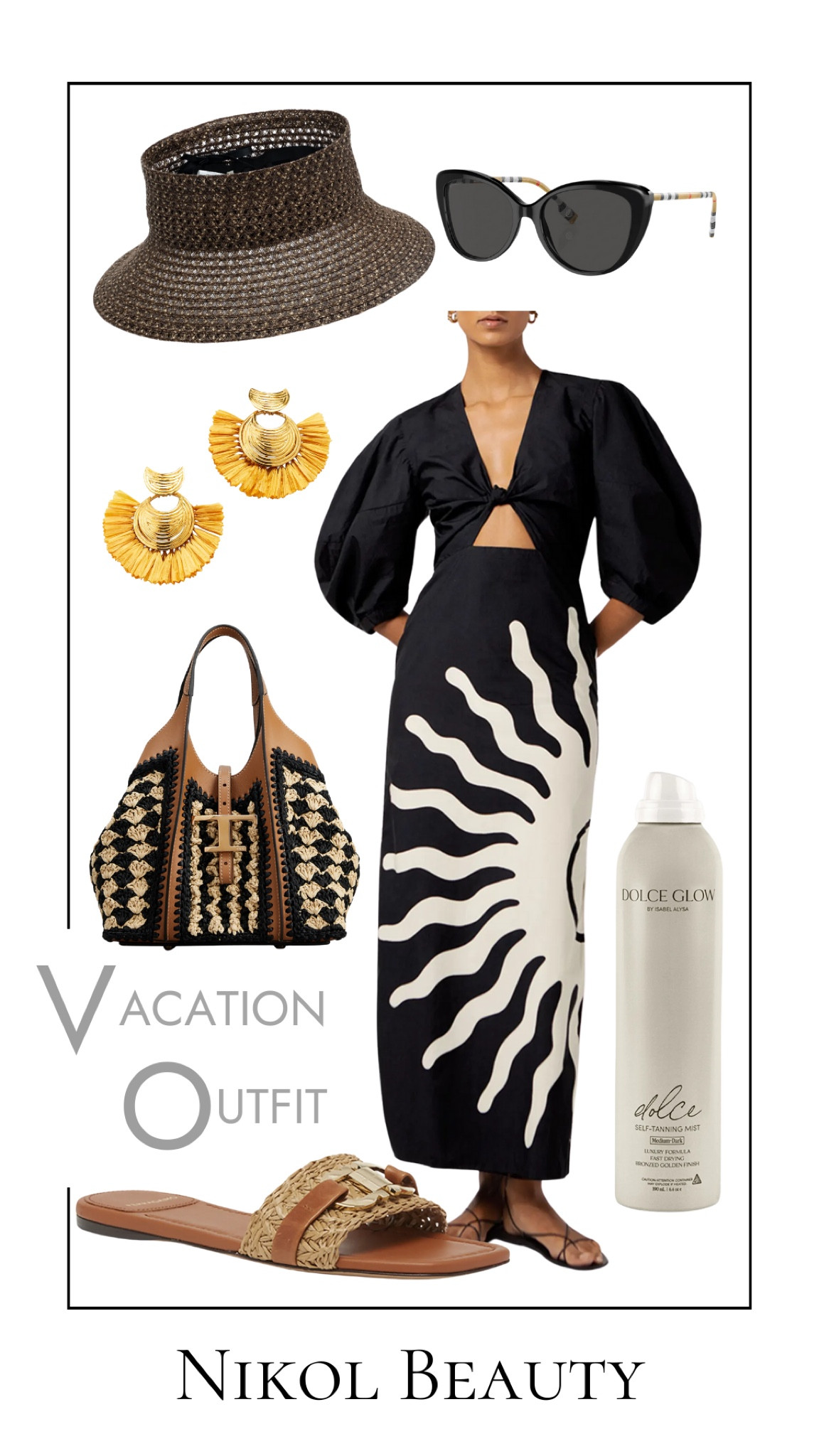 Embracing vacation chic with the effortlessly stylish Cala de la Cruz Gaia puff sleeve organic cotton midi sheath dress! #VacationOutfit #SummerFashion #TravelStyle #MidiDress #OrganicFashion



#LTKitbag #LTKstyletip #LTKshoecrush