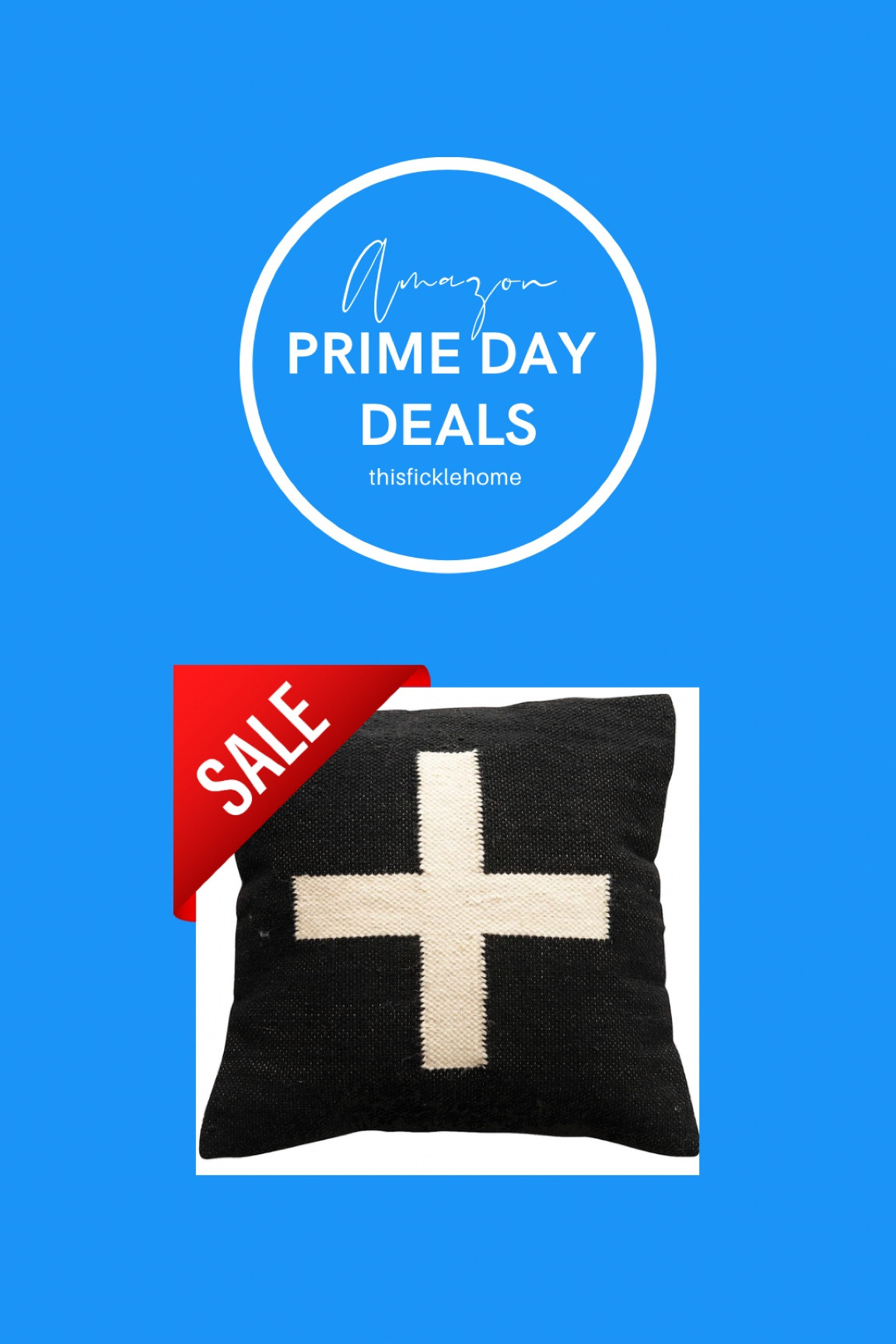 Creative coop wool blend pillow with Swiss cross, black and cream wool blend toss pillow, Amazon home finds, Amazon prime day.

#LTKsalealert #LTKhome #LTKxPrimeDay