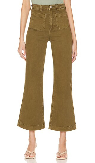 Sailor Jean in Army Green | Revolve Clothing (Global)