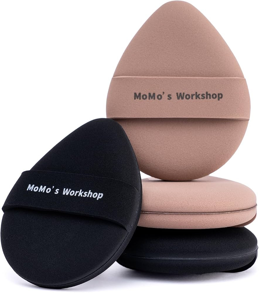 Momo's Workshop Makeup Sponge Puff, Large Beauty Powder Puff for Quick Flawless Makeup, Concealer... | Amazon (US)