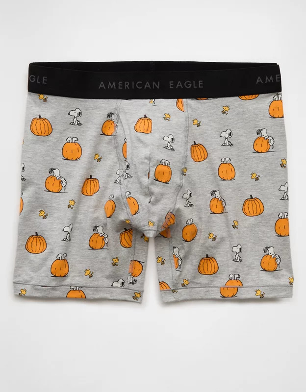 AEO Men's Snoopy Halloween 6" Classic Boxer Brief | American Eagle Outfitters (US & CA)