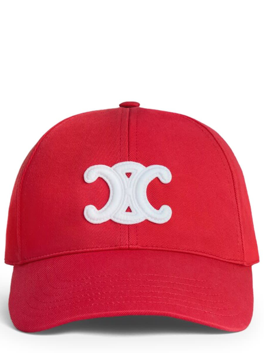 Celine triomphe Baseball Cap | Italist.com US