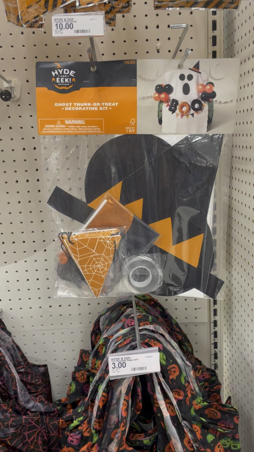 Target Halloween trunk or treat car decorations! Only $10 & so cute! 🎃

#LTKSeasonal #LTKFamily #LTKKids