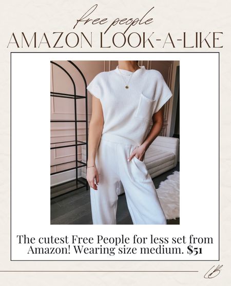 Free People Amazon lookalike! 

Lee Anne Benjamin 🤍

#LTKsalealert #LTKunder50 #LTKstyletip