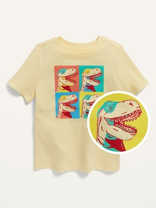 Unisex Short-Sleeve Dino-Graphic T-Shirt for Toddler | Old Navy (US)