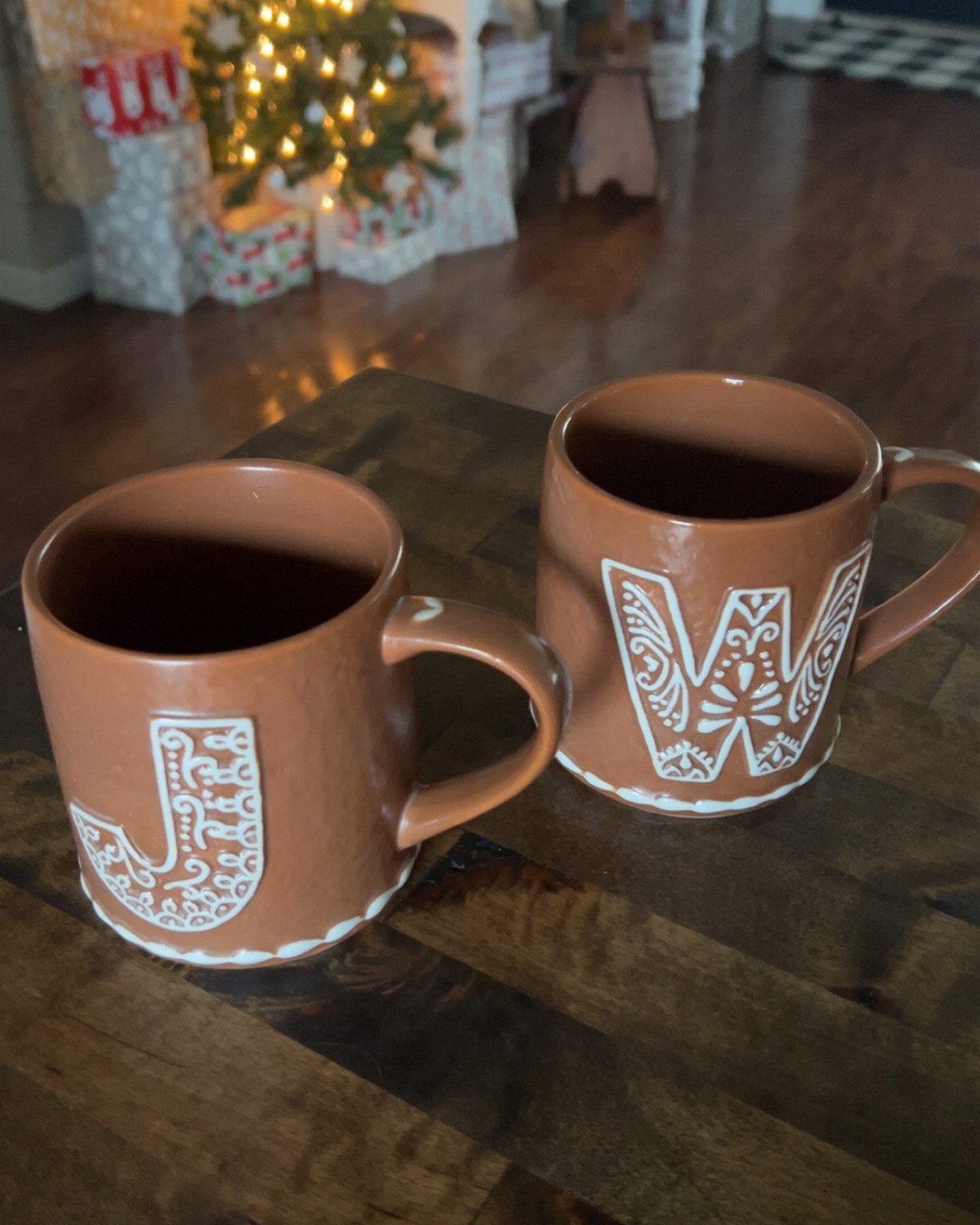 THE perfect gingerbread letter coffee mug from Pottery Barn  🤎

#LTKSeasonal #LTKHoliday #LTKSaleAlert
