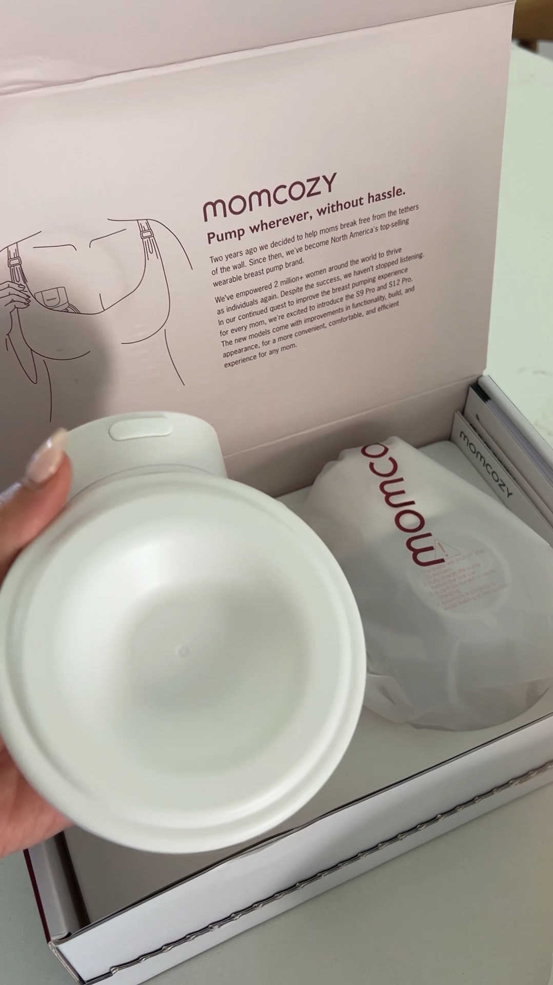 I decided to go with the MOMCOZY s12 Pro wearable breast pump after LOTS of research. 

Pros:
Hands free breast pump 
Double sealed flange - helps pump more efficiently 
Soft flange - doesn’t hurt as much 
on the quieter side 
Can get about 7-8 pumping sessions before charging 
Easy to measure and transfer into bottle/milk storage bags

Nursing bras I got have been so comfy to wear through my pregnancy - everything else was digging into my ribs, will be using these for breastfeeding 

Organic nipple cream, silverette nursing cups for healing, clean organic baby formula, nursing pads for leaking, milk storage bags

Breastfeeding 
Pumping 
Pregnancy 
Nursing 
Bump 
Glass baby bottles 
Nursing bra 
Baby 

#LTKVideo #LTKBump #LTKBaby