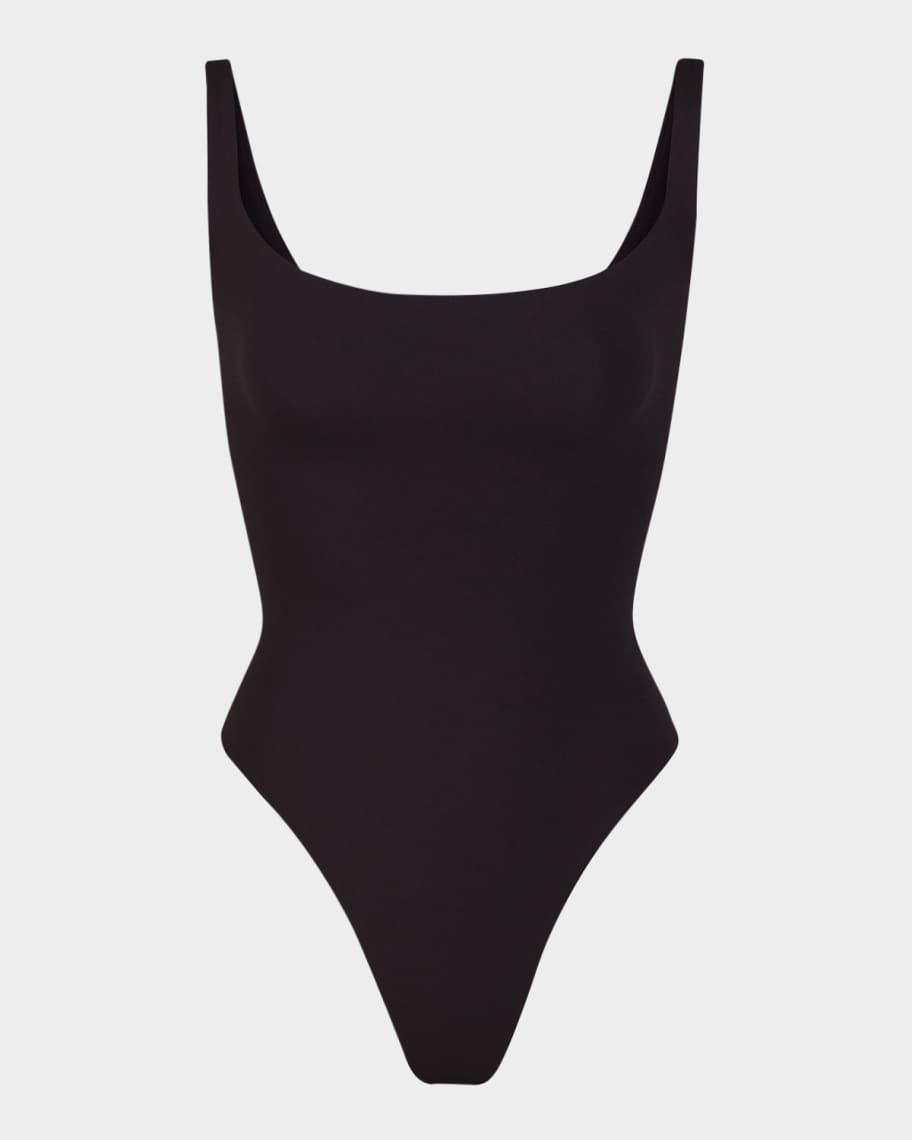 Fits Everybody Square-Neck Bodysuit | Neiman Marcus