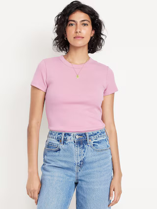 Snug Crop T-Shirt | Old Navy (US)