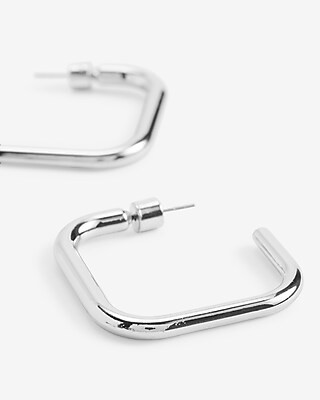Square Hoop Earrings | Express