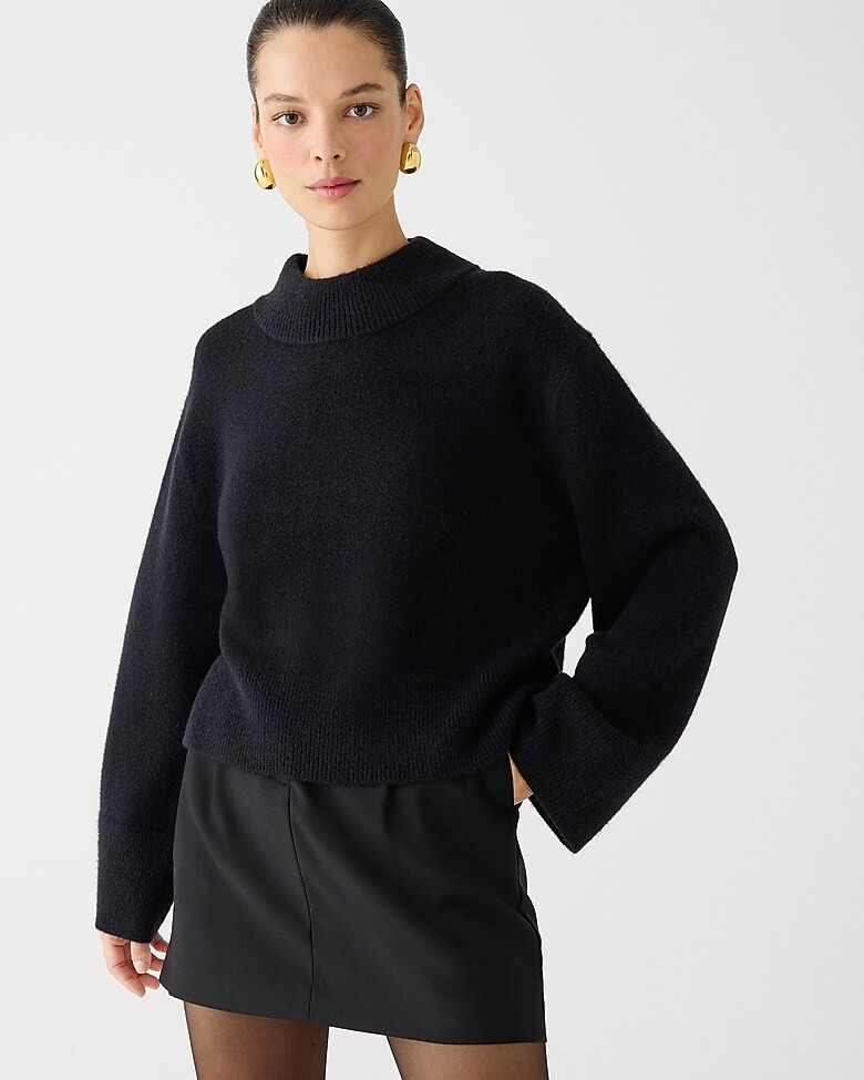 newChunky crewneck sweater in Supersoft yarn$118.00BlackSelect A SizeSize & Fit InformationView s... | J. Crew US