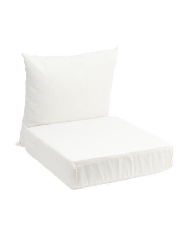 Made In Usa Indoor Outdoor Deep Seat Cushion And Pillow Set | TJ Maxx