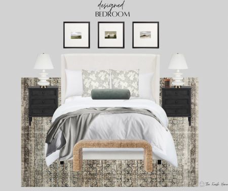 Loving this bedroom retreat! Bed, duvet, nightstand, lamps, rug. 

#LTKstyletip #LTKhome