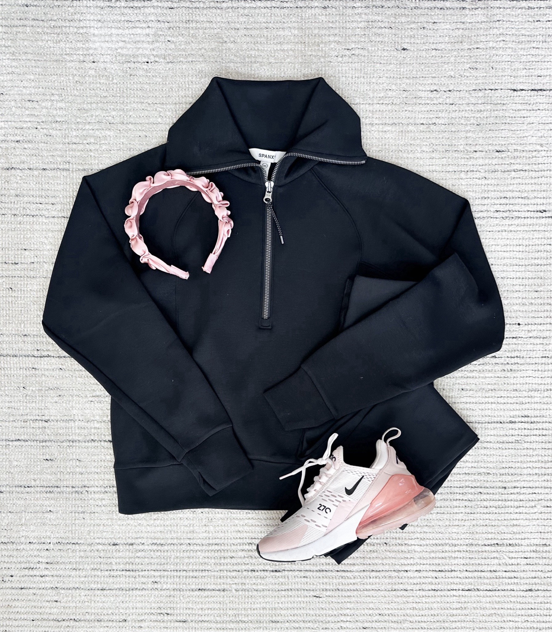 Fall athletic wear with the comfiest quarter zip paired with stretchy leggings and sneakers for a chic look! 

#LTKStyleTip #LTKSeasonal