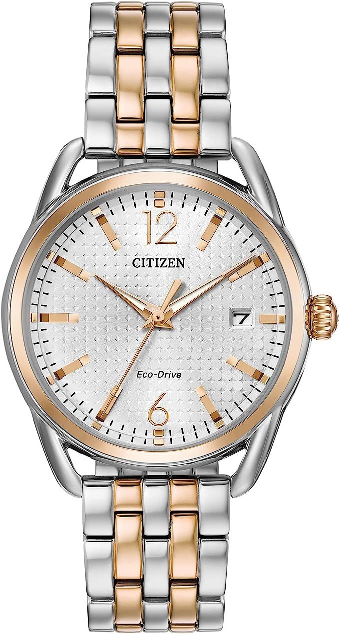 Citizen Eco-Drive Casual Womens Watch, Stainless Steel | Amazon (US)