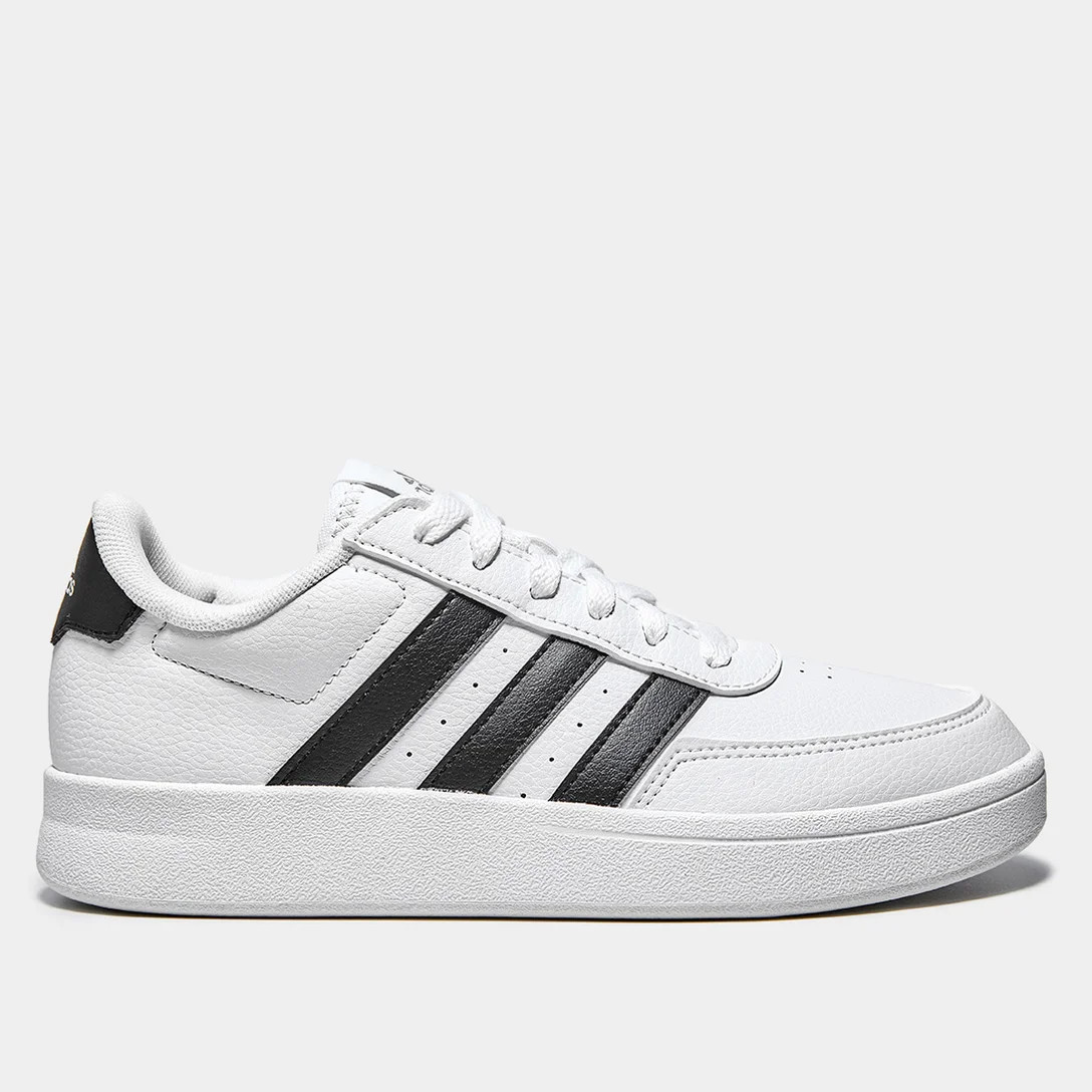 Tênis Adidas Breaknet Feminino - Branco+Preto | Netshoes (BR)