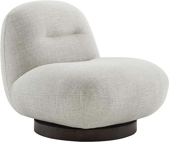 KISLOT 360° Swivel Modern Accent Chair for Living Room, 33''W, Ivory | Amazon (US)