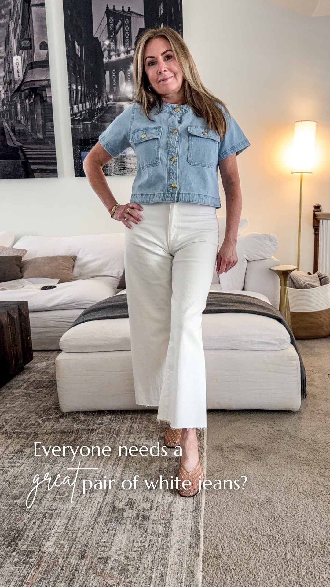 Everyone needs a great pair of white jeans 🤍✨
These are so flattering with the perfect straight-leg fit and just the right amount of structure—easy to dress up or keep casual. I’ve been reaching for them nonstop!

And the best part… they’re on major sale right now 🙌 Don’t wait—sizes will go fast!

Amie Pagan, Target Style, straight leg white jeans, closet staples, 

#LTKSale #LTKStyle #LTKFinds #SpringStyle #WardrobeStaples

#LTKootd #LTKSeasonal #LTKSaleAlert