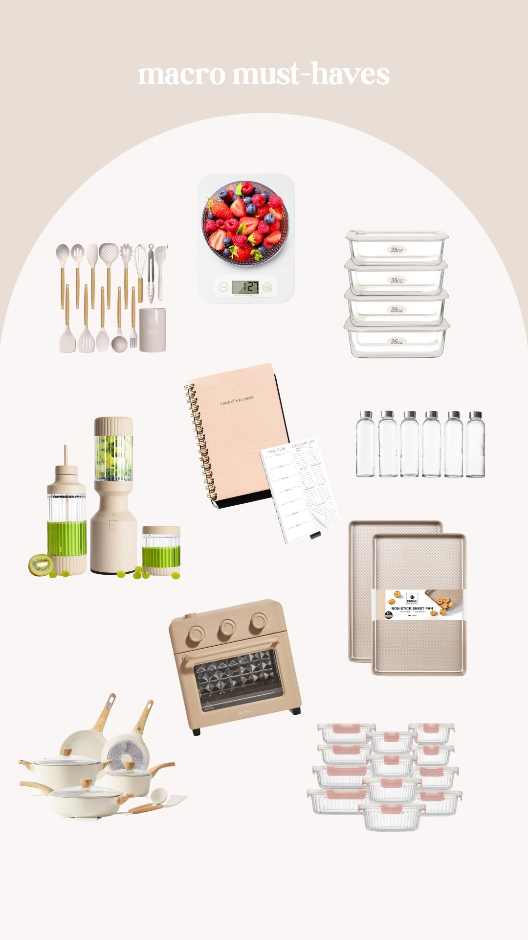 Macro must haves! My essentials for tracking and meal prep✨

#LTKFindsUnder100 #LTKHome #LTKFindsUnder50