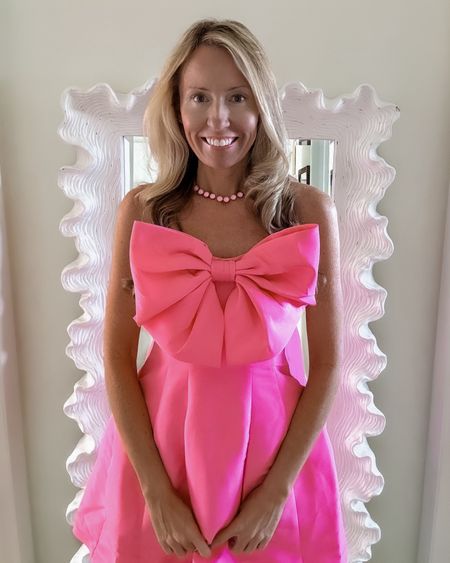 You KNOW I’m obsessed with this!🎀 That big pink bow!🥰 I linked this gorgeous pink mini dress (shown in size 0 & I’m 5’4/34 B) & lots of similar looks from the sought after fashion house Mac Duggal!!🩷
Pink Dress
Pink Bow
Strapless Dresses
Wedding Guest Dress 
Cocktail Dress 
Party Dress
Vacation Outfits
Spring Dress
#MacDuggalPartner 


#LTKwedding #LTKparties 

#LTKU