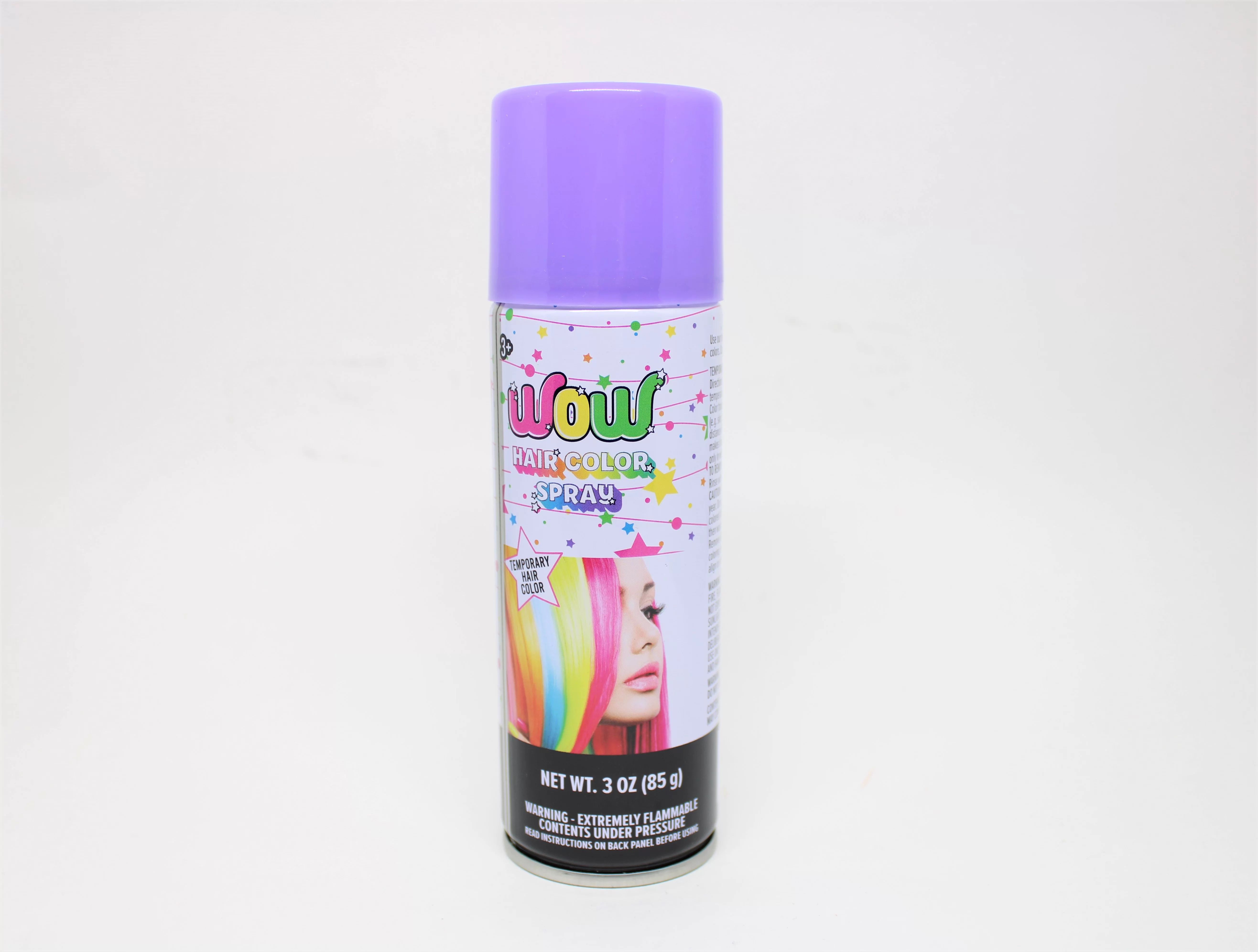 Wow Temporary Hair Color Spray, Fluorescent Purple | Walmart (US)