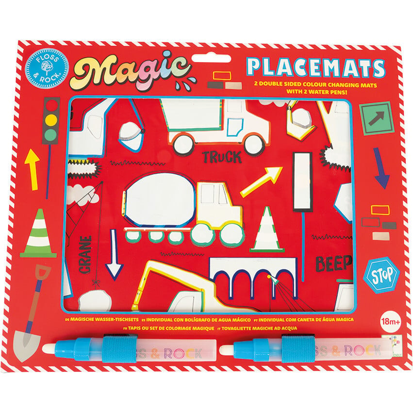 Magic Water Placemats - Construction | Maisonette