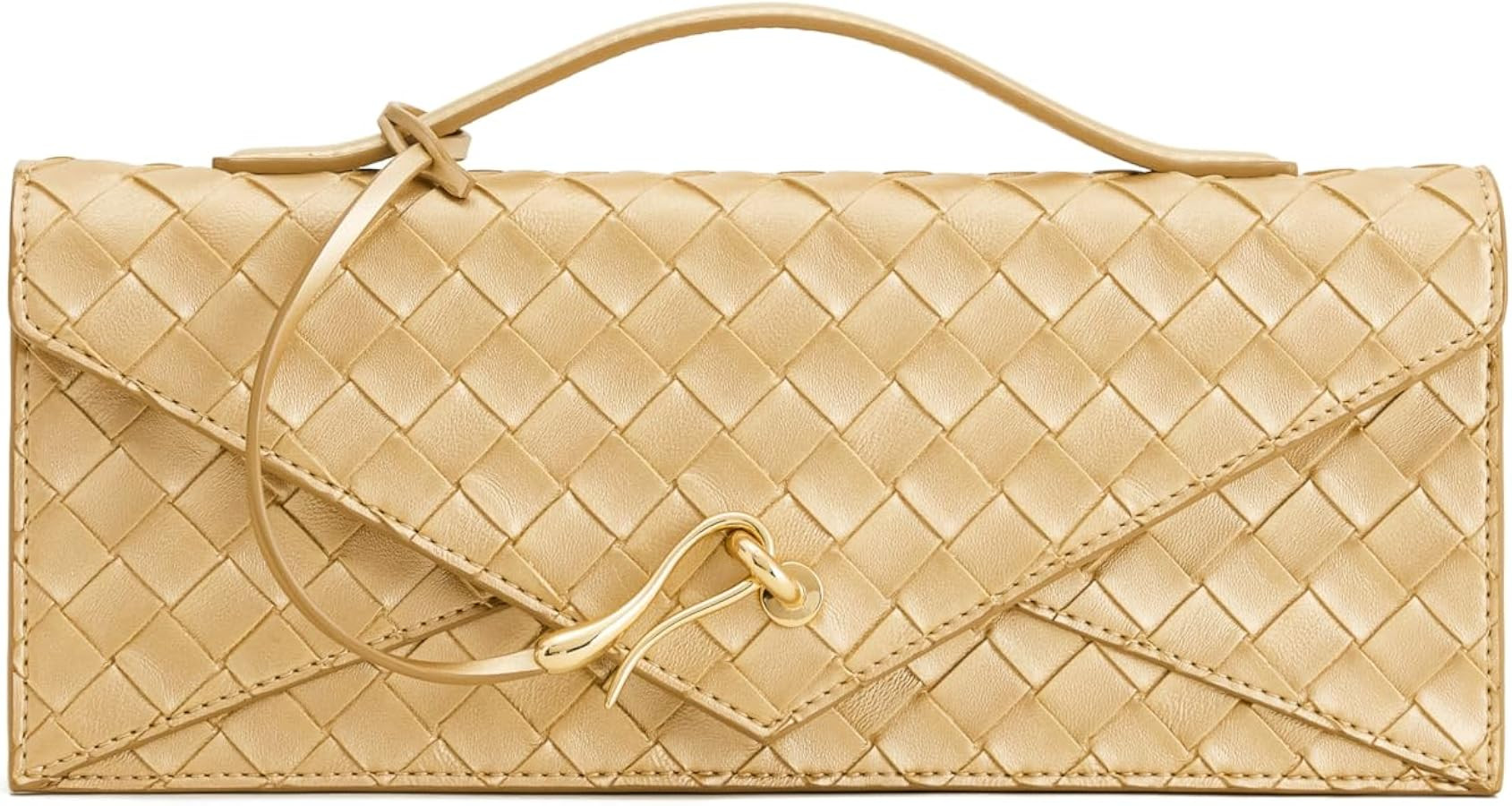 JW PEI Women's Celeste Woven Textured Envelope Top Handle Bag | Amazon (US)