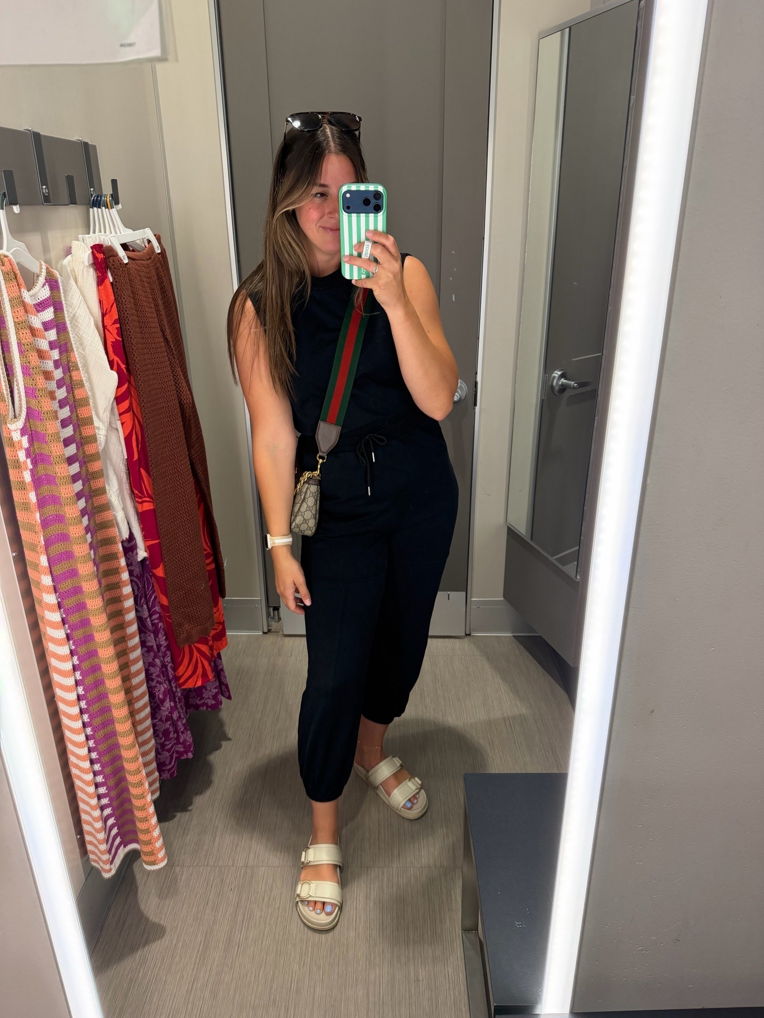 Jumpsuit // travel fit // easy outfit idea