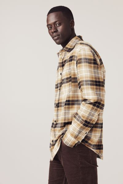 Regular Fit Flannel Shirt | H&M (US + CA)