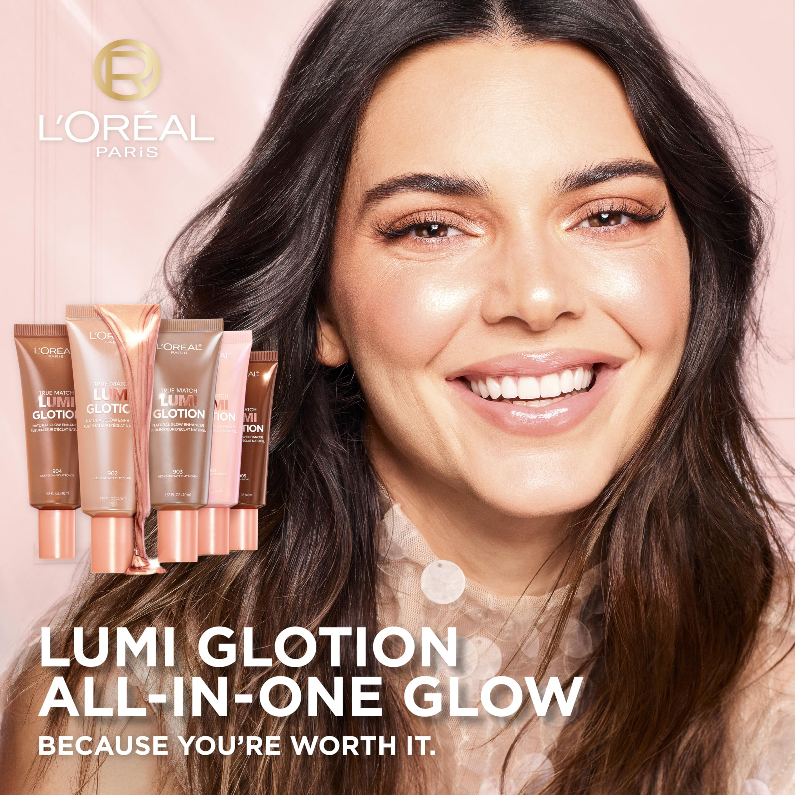 L'Oreal Paris Makeup True Match Lumi Glotion, Natural Glow Enhancer, Illuminator Highlighter, Bro... | Amazon (US)
