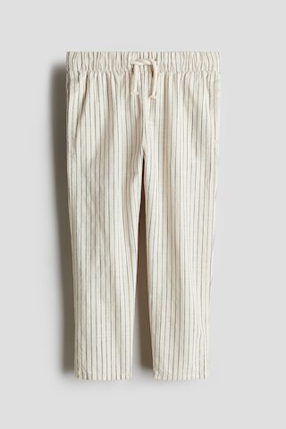 H & M - Linen-Blend Pants - Beige | H&M (US + CA)