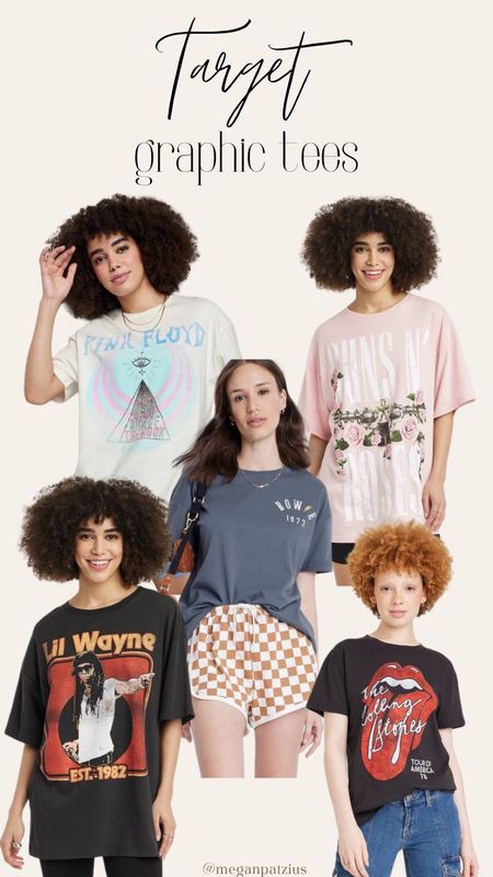 20% off Women’s Graphic Tees at Target! Use the Target circle app to clip coupon ✨ Cute oversized band tees & pop culture tees. 

#LTKunder50 #LTKFind #LTKFestival