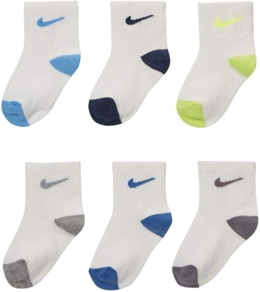 Nike Toddler Boys' Ankle Socks (6-Pack) (2-4 Years) | Amazon (US)