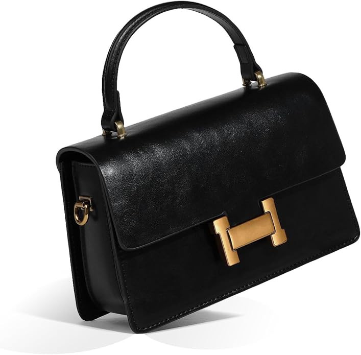 Designer Satchel Purses For Women, Small Cute Crossbody Handbag, Ladies Vegan Leather Top Handle ... | Amazon (US)