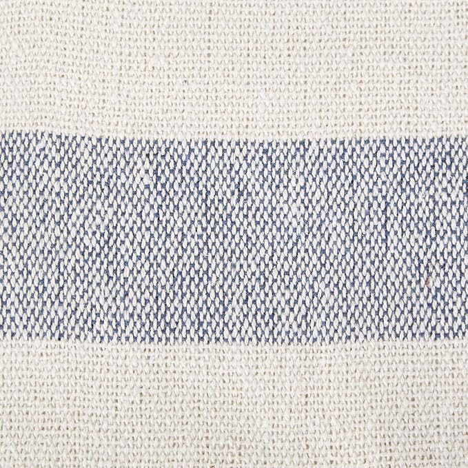 DII Rustic Farmhouse Cotton Cabana Striped Blanket Throw with Fringe, 50 x 60 - Cabana Striped Of... | Amazon (US)
