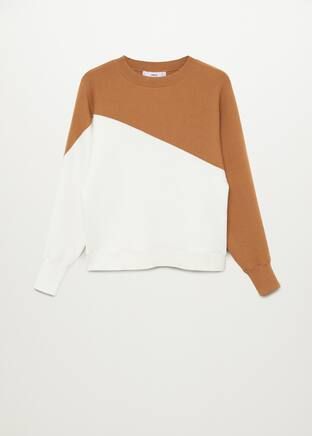 Multi-colored knit sweater | MANGO (US)