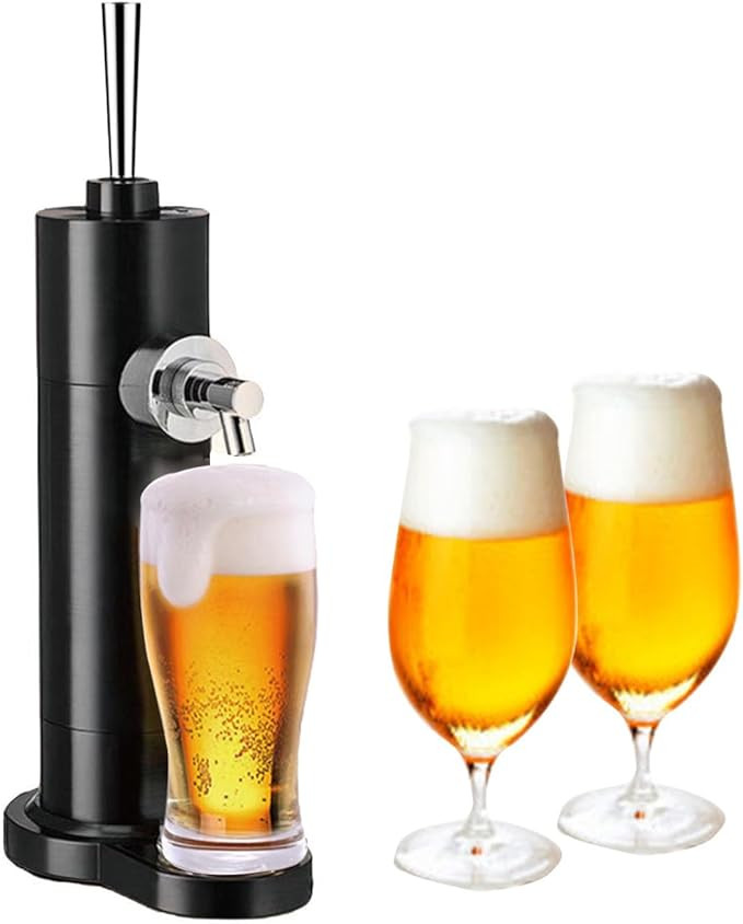 Draft Pour Beer Dispenser,Canned Beer Draft System,Beer Foam Maker,Mini Kegerator,Beer Can Tap,Co... | Amazon (US)