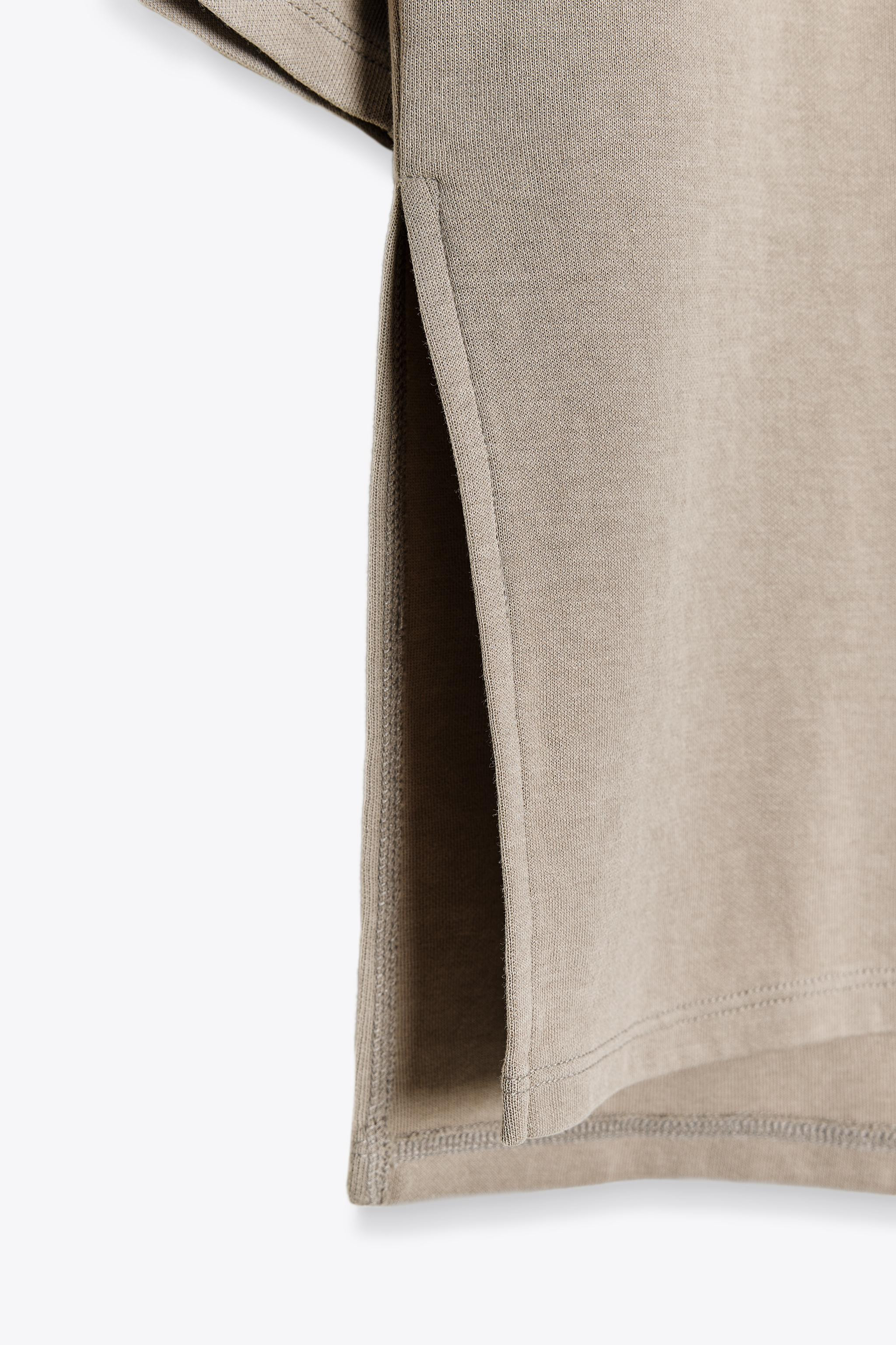 REGULAR FIT - ROUND NECK - NORMAL LENGTH - SHORT SLEEVET-shirt made from a soft, opaque and compa... | Zara UK