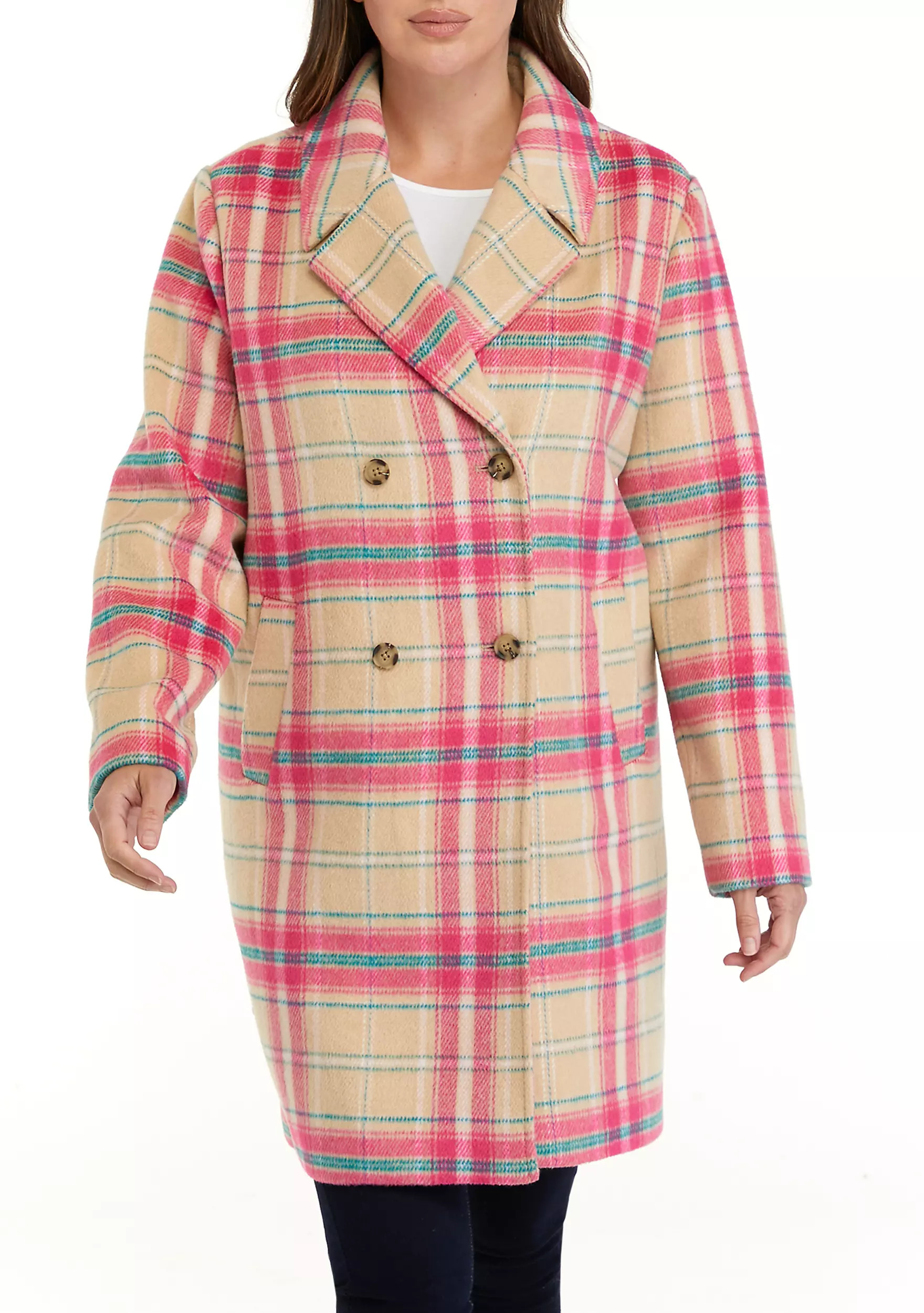 Women's 4-Button Coat | Belk
