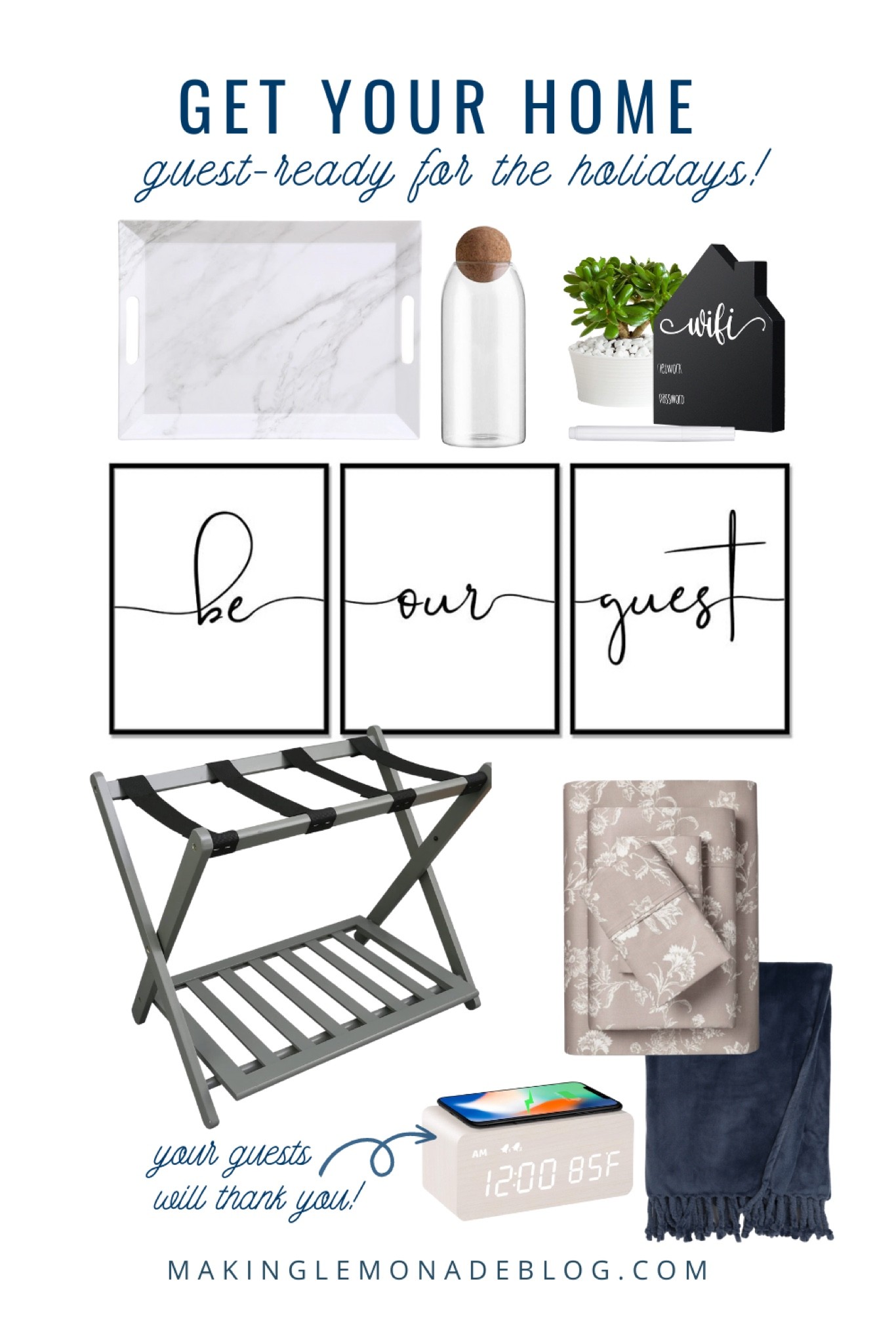 Make your guests feel right at home this holiday season! 


#LTKhome