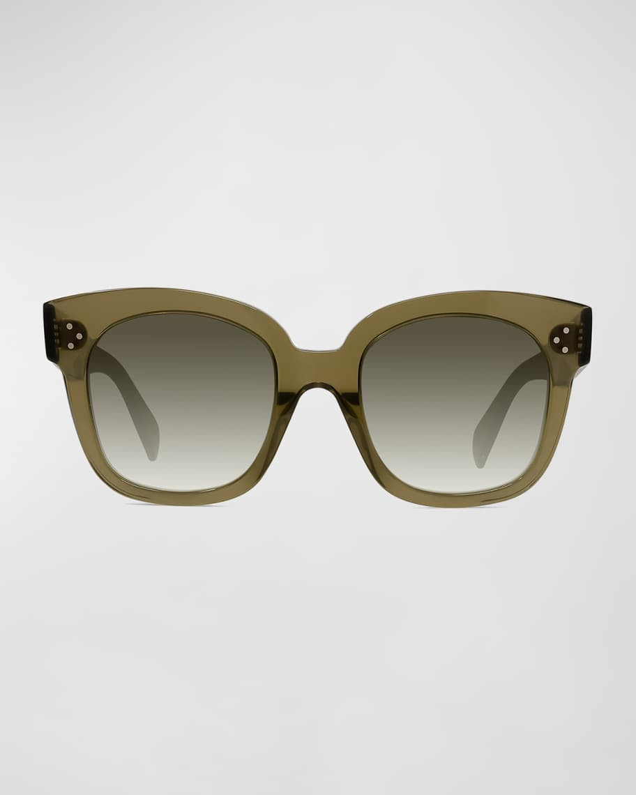 Celine Square Gradient Acetate Sunglasses | Neiman Marcus