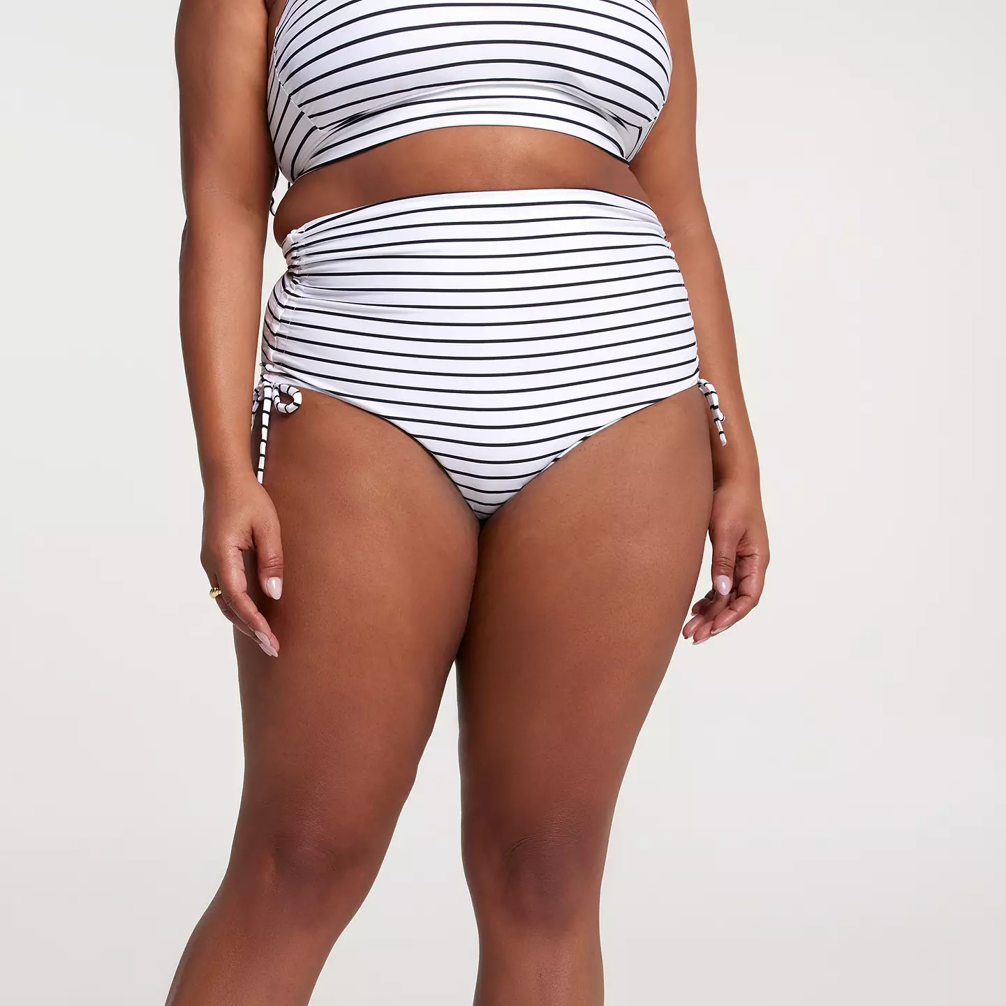 CALIA Women's High Waisted Ruched Side Tie Swim Bottoms | Dick's Sporting Goods