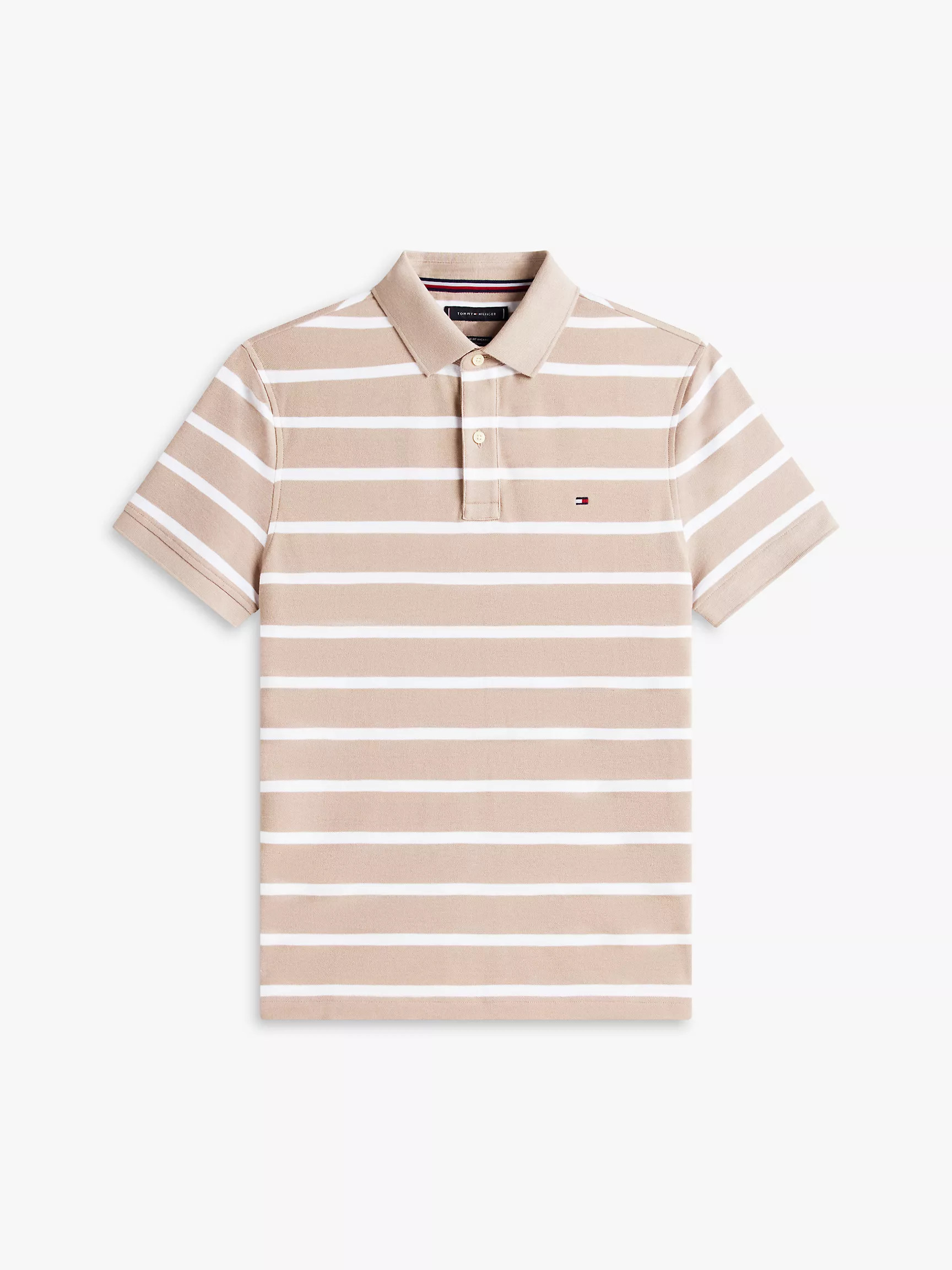 Regular Fit Stripe Wicking Polo | Tommy Hilfiger | Tommy Hilfiger (US)