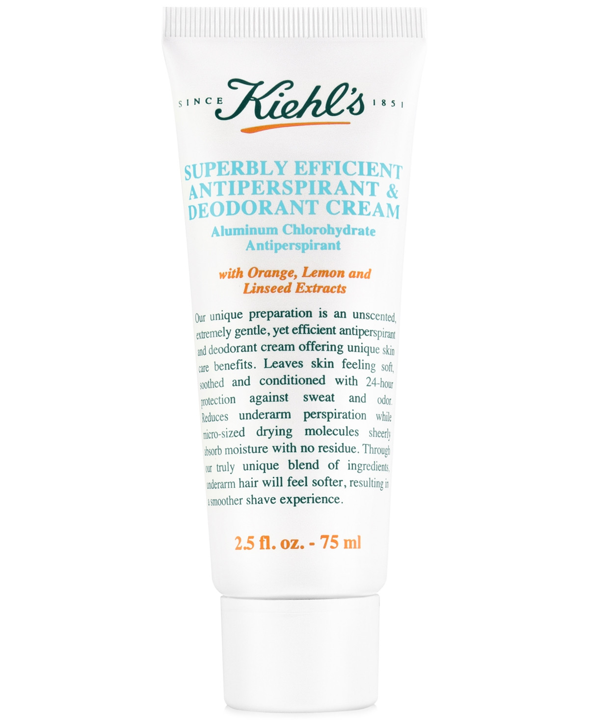 Kiehl's Since 1851 Superbly Efficient Antiperspirant & Deodorant Cream, 2.5-oz. | Macy's