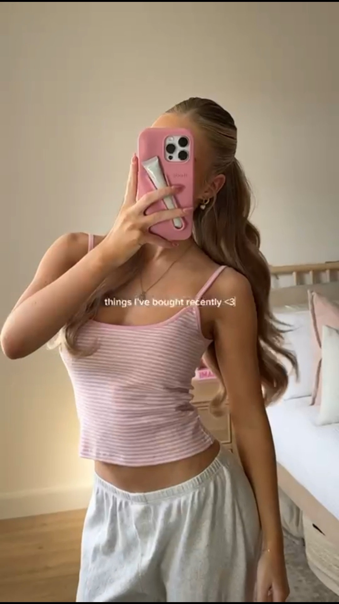 Things I’ve bought recently 🎀

Pink stripe vest, off the shoulder grey jumper - Subdued
Pointelle pyjama bottoms, pink cardigan, navy joggers - Brandy Melville
Navy strike cami vest - Edikted
White linen top - Hollister
Striped trousers - Cider

#LTKgiftguide #LTKspring #LTKuk